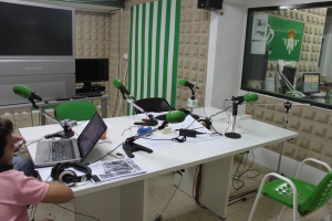 En la sede de Radio Betis